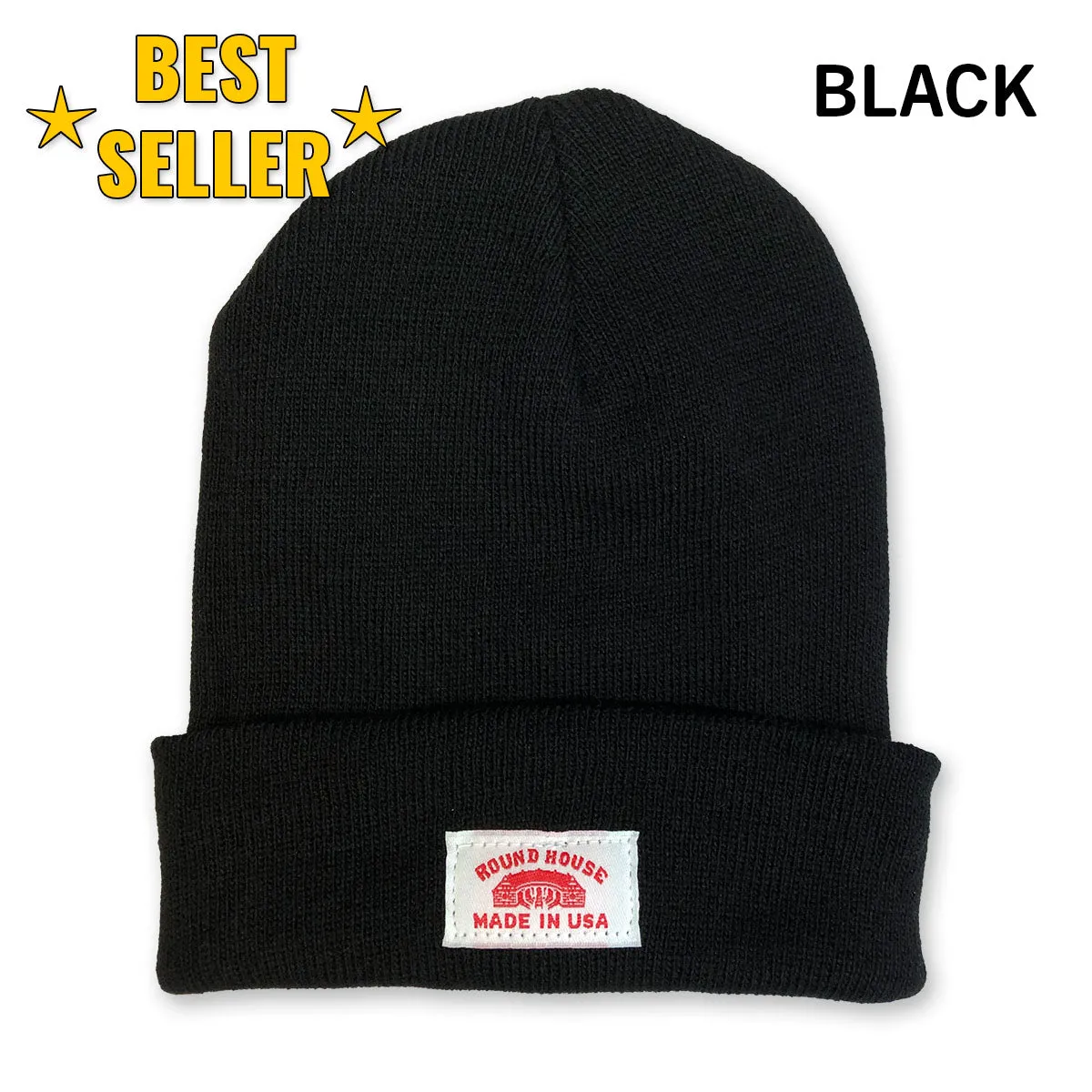 #630 Beanie Round House Logo - MADE IN USA