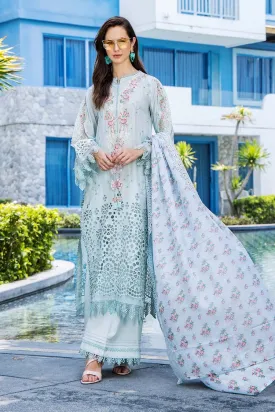 Adans Libas - Adan's Blossom Unstitched Lawn Collection - 7506