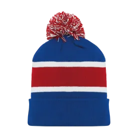 Athletic Knit (AK) A1830A-812 Adult New York Rangers Royal Blue Hockey Toque/Beanie