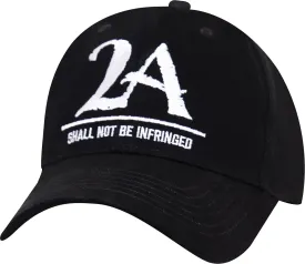 Black 2A "Shall Not Be Infringed" Low Profile Cap