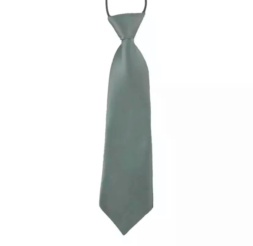 Boys satin wedding tie Page Boy Tie Coloured Satin Tie for Wedding Boys TIe