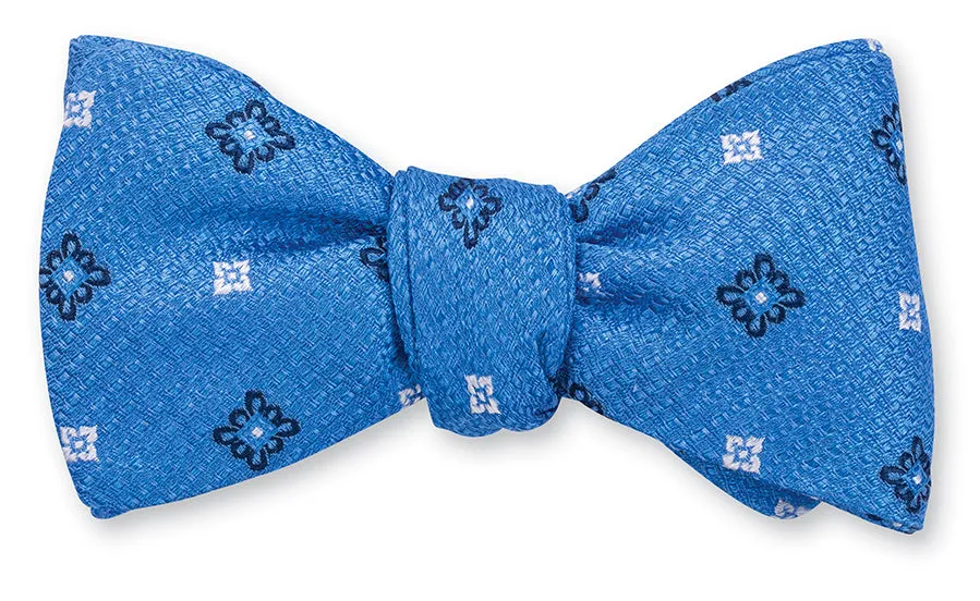 Cobalt Joro Medallions Bow Tie - B5500