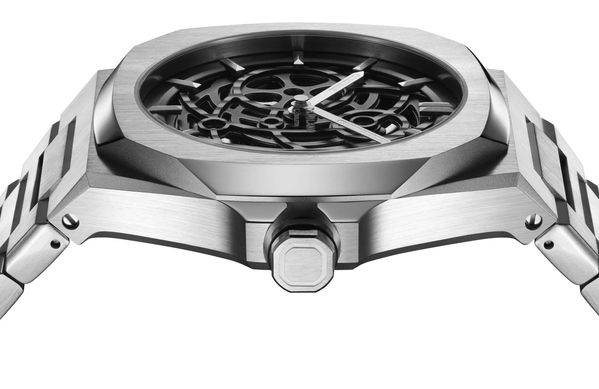 D1M Watch Skeleton Silver