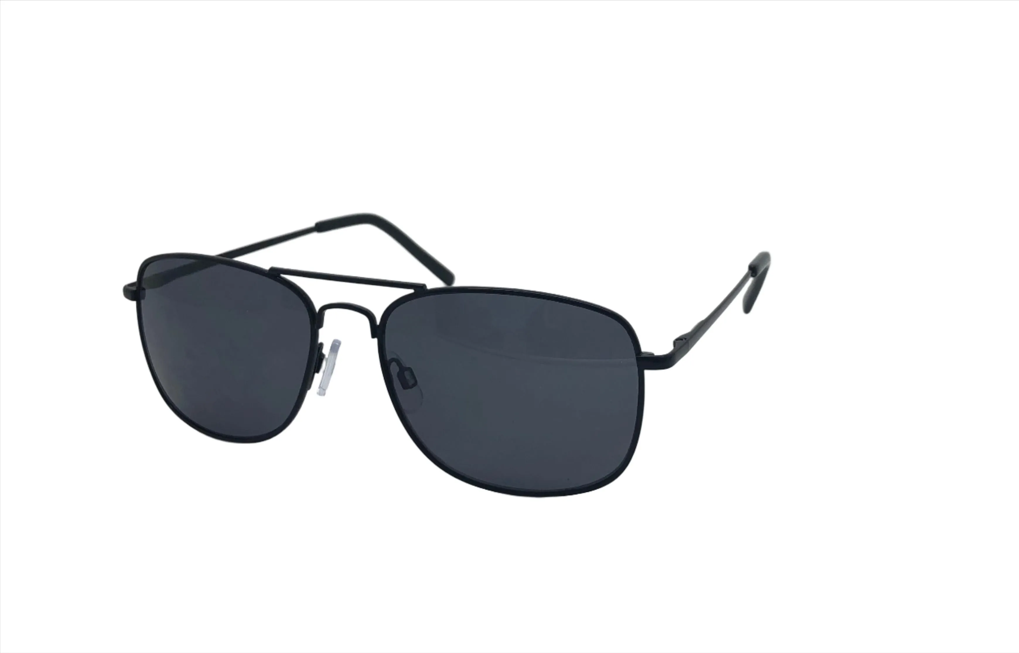 Fantas-Eyes Mens Scout Metal Aviator Non-Polarized Sunglasses - Black