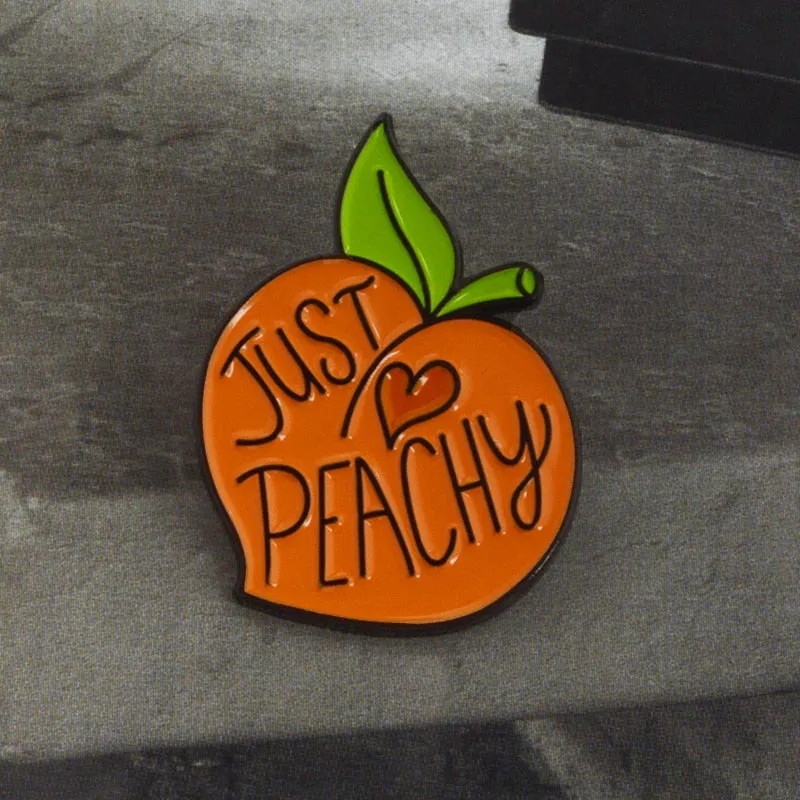 Just Peachy Pin