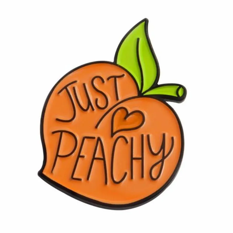 Just Peachy Pin