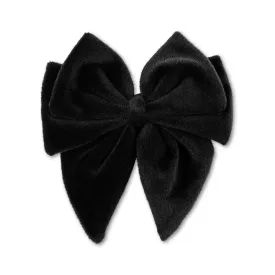 Konges Sløjd Velvet Bow Hair Clip | Black