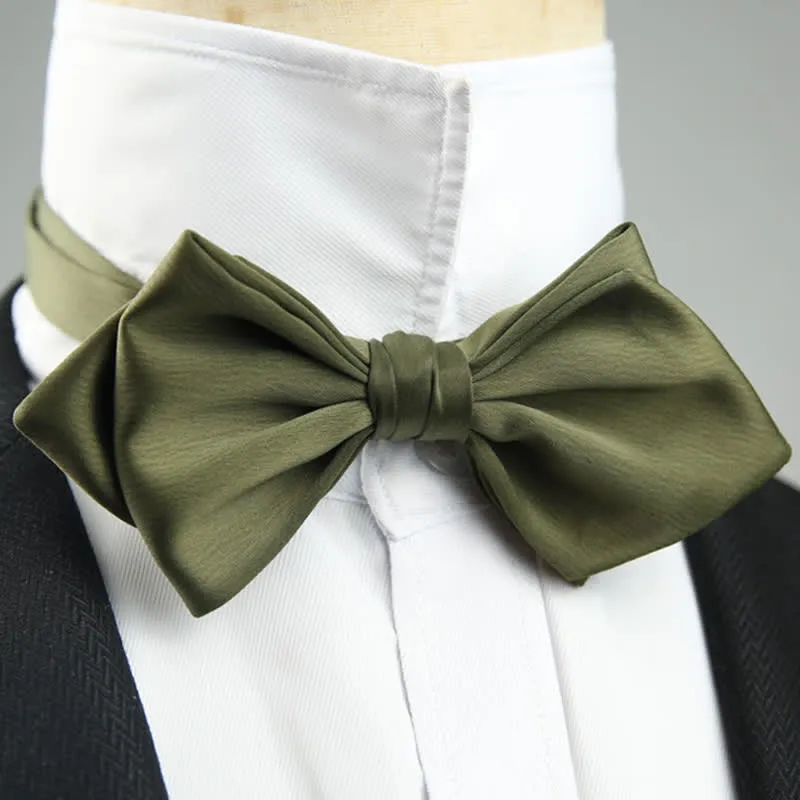 Men's Wedding Special Pointed Shape Bow Tie