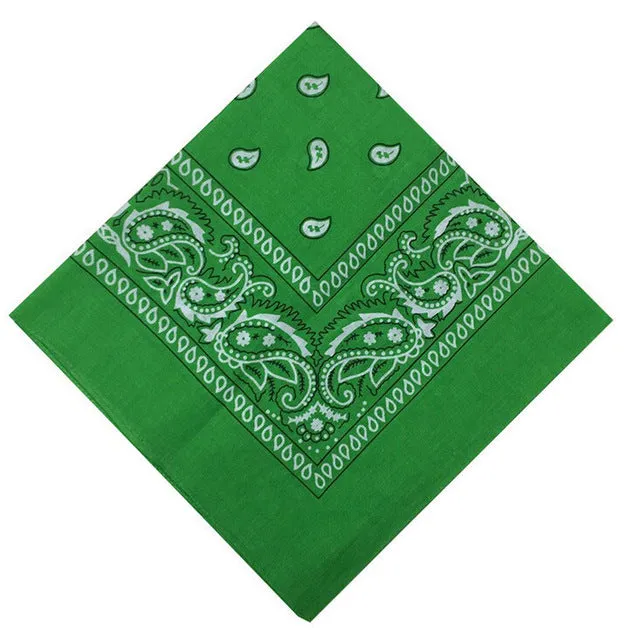 New Hip-hop Cotton Blended Brand Bandanas For Men Women Magic Head Scarf Scarves CC0150