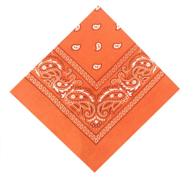 New Hip-hop Cotton Blended Brand Bandanas For Men Women Magic Head Scarf Scarves CC0150