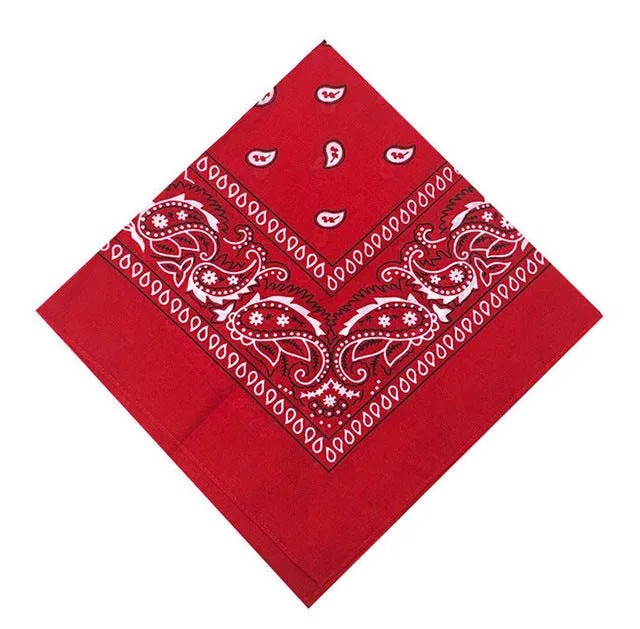 New Hip-hop Cotton Blended Brand Bandanas For Men Women Magic Head Scarf Scarves CC0150