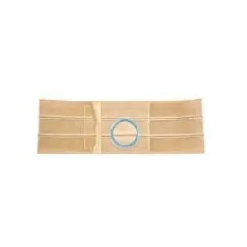 Original 6" Flat Panel Beige Support Belt, 2-3/4" Opening 1" From Bottom Left Side, Large