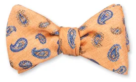 Peach Corina Pine Bow Tie - B5433