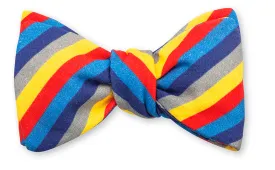 Primary Emory Stripes Bow Tie - B5275