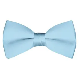 Solid Pre-Tied Powder Blue Bow Tie