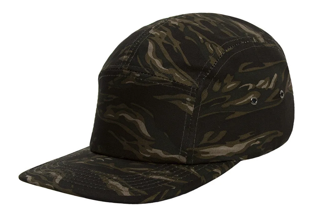 TopHeadwear Print Cotton Five-Panel Jockey Cap