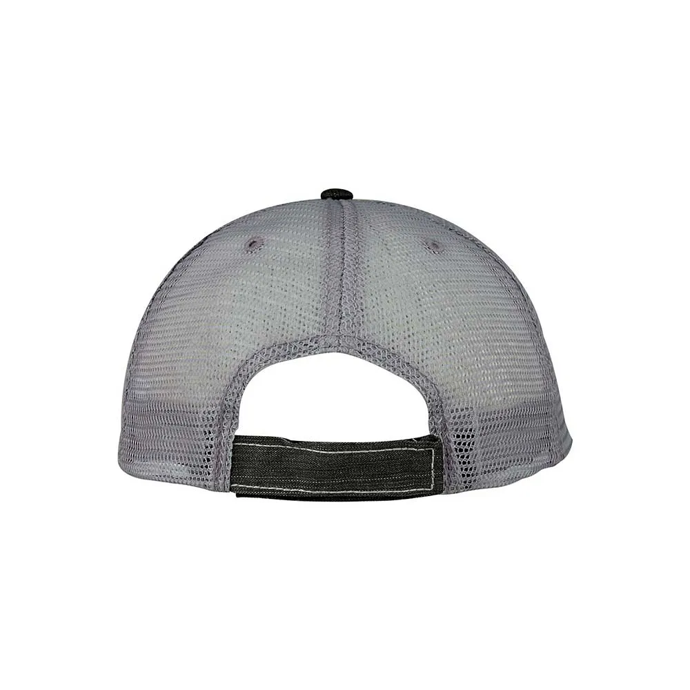 Washed Herringbone Cotton Twill Trucker Cap