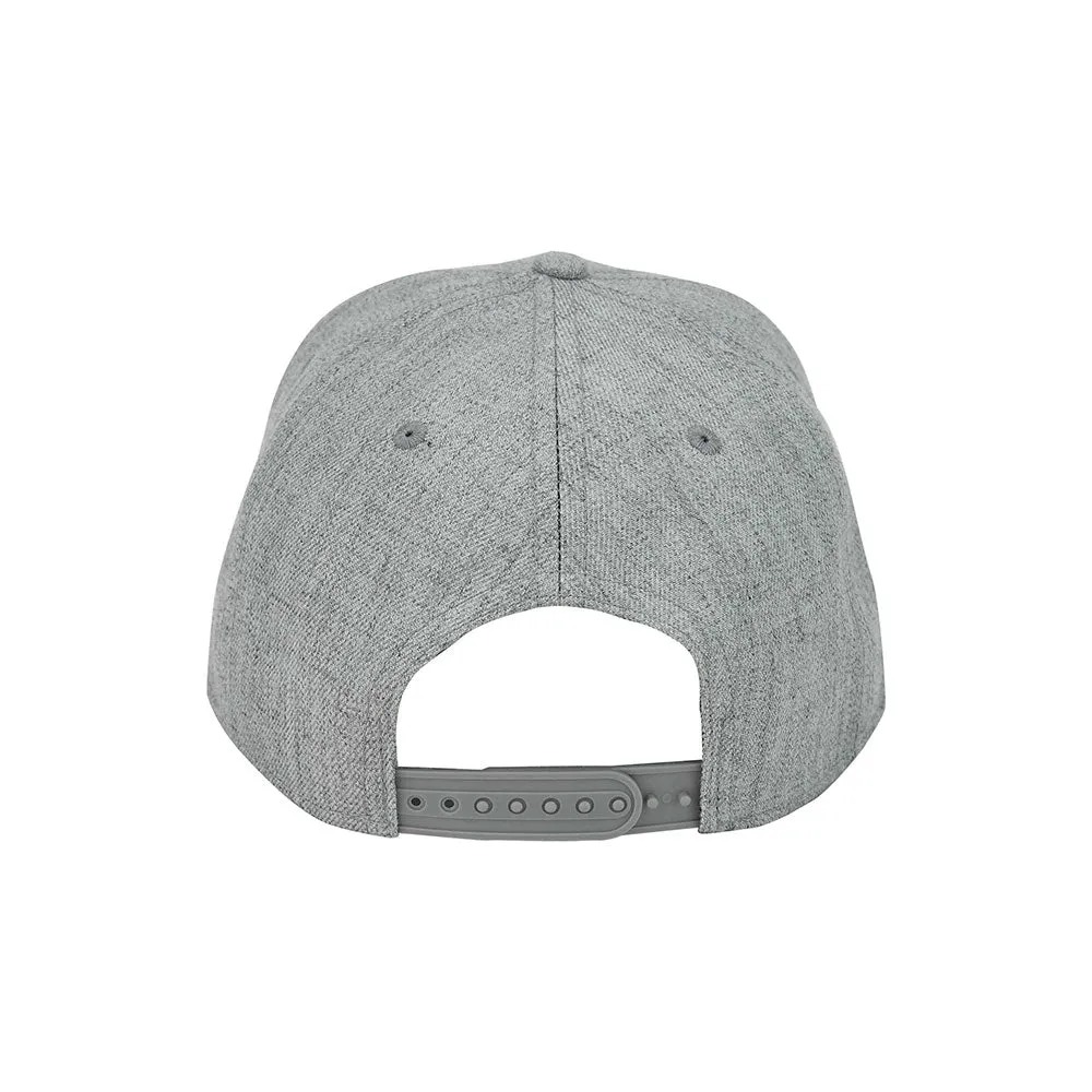 Wool Flat Bill Snapback Cap