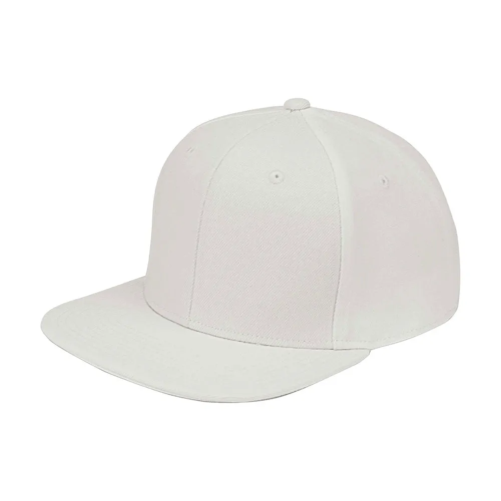 Wool Flat Bill Snapback Cap