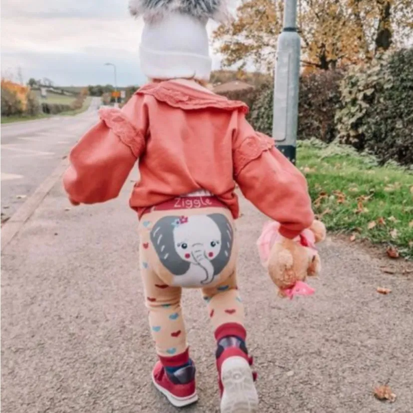 Ziggle - Elephant Leggings - 12-24 months